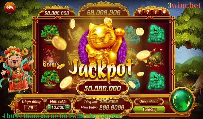 4 bước nổ hũ 3wim